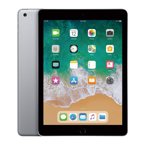 iPad displaying app icons on a white background